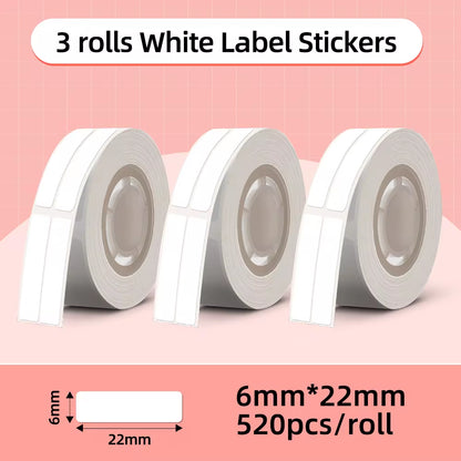 Q30 Label Printer Mini Printer Pocket Thermal Label Maker Wireless Sticker Pocket Portable Printer Various Label Paper